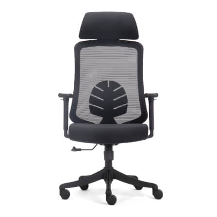 เก้าอี้ทำงานเพื่อสุขภาพ Perfect LEAF SERIES รุ่น POF-A89 สีดำ_2
